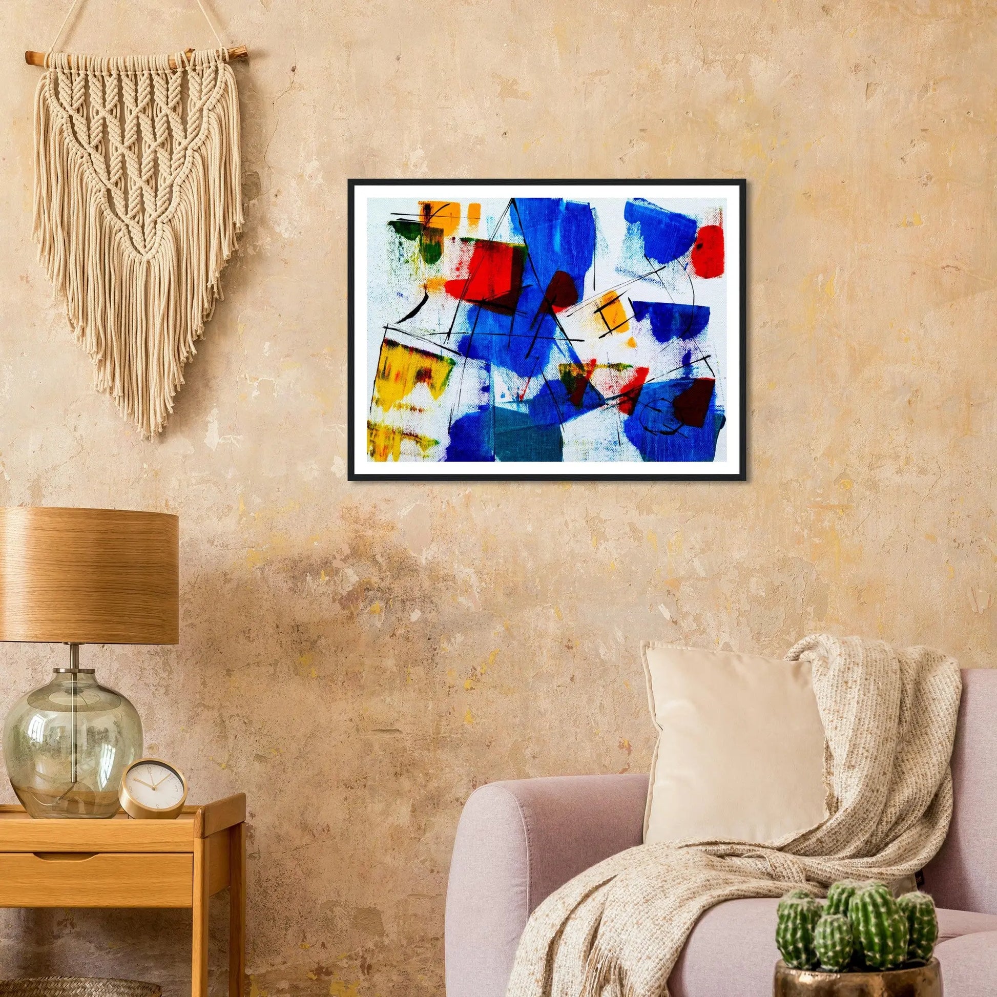 “Premium 🌿Earth-Conscious Pine Wall Art” - Abstract Collections: Expression 1 - Canvas Wiggle