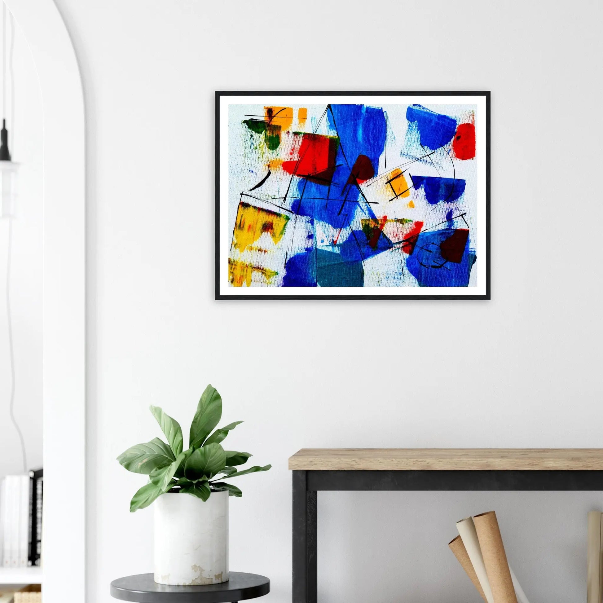 “Premium 🌿Earth-Conscious Pine Wall Art” - Abstract Collections: Expression 1 - Canvas Wiggle