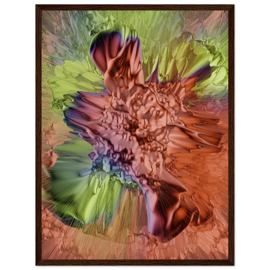 “Premium 🌿Earth-Conscious Pine Wall Art” - Abstract Collections: Expression 6 - Canvas Wiggle