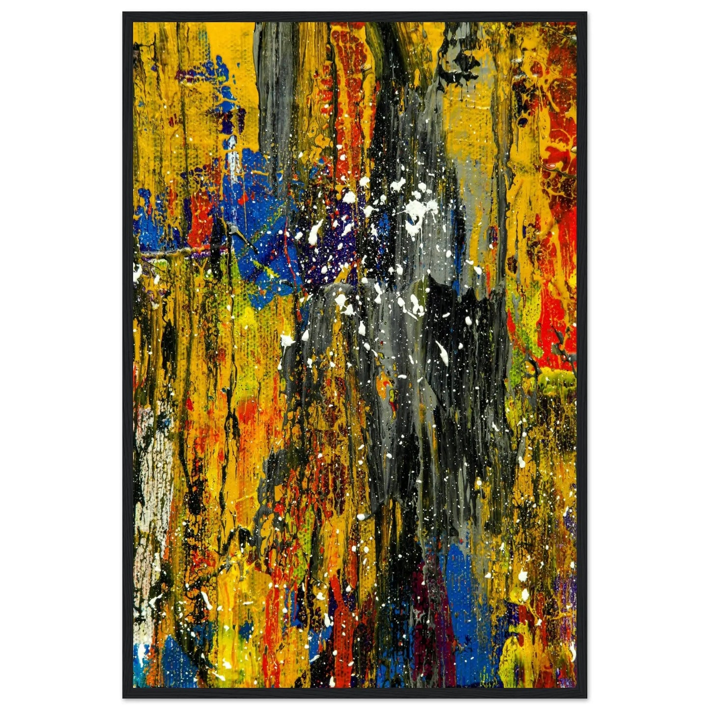 “Premium 🌿Earth-Conscious Pine Wall Art” - Abstract Collections: Texture 1 - Canvas Wiggle