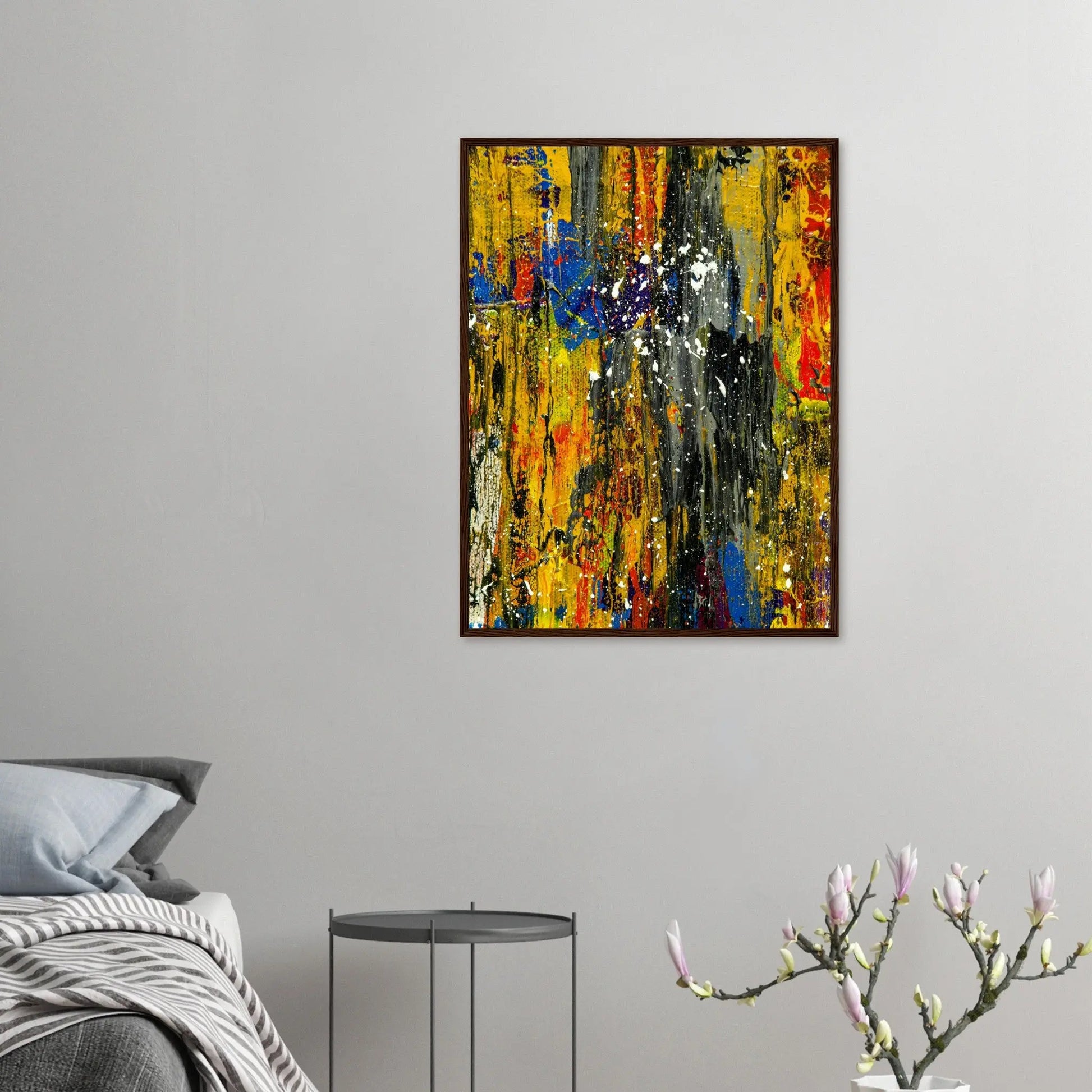 “Premium 🌿Earth-Conscious Pine Wall Art” - Abstract Collections: Texture 1 - Canvas Wiggle