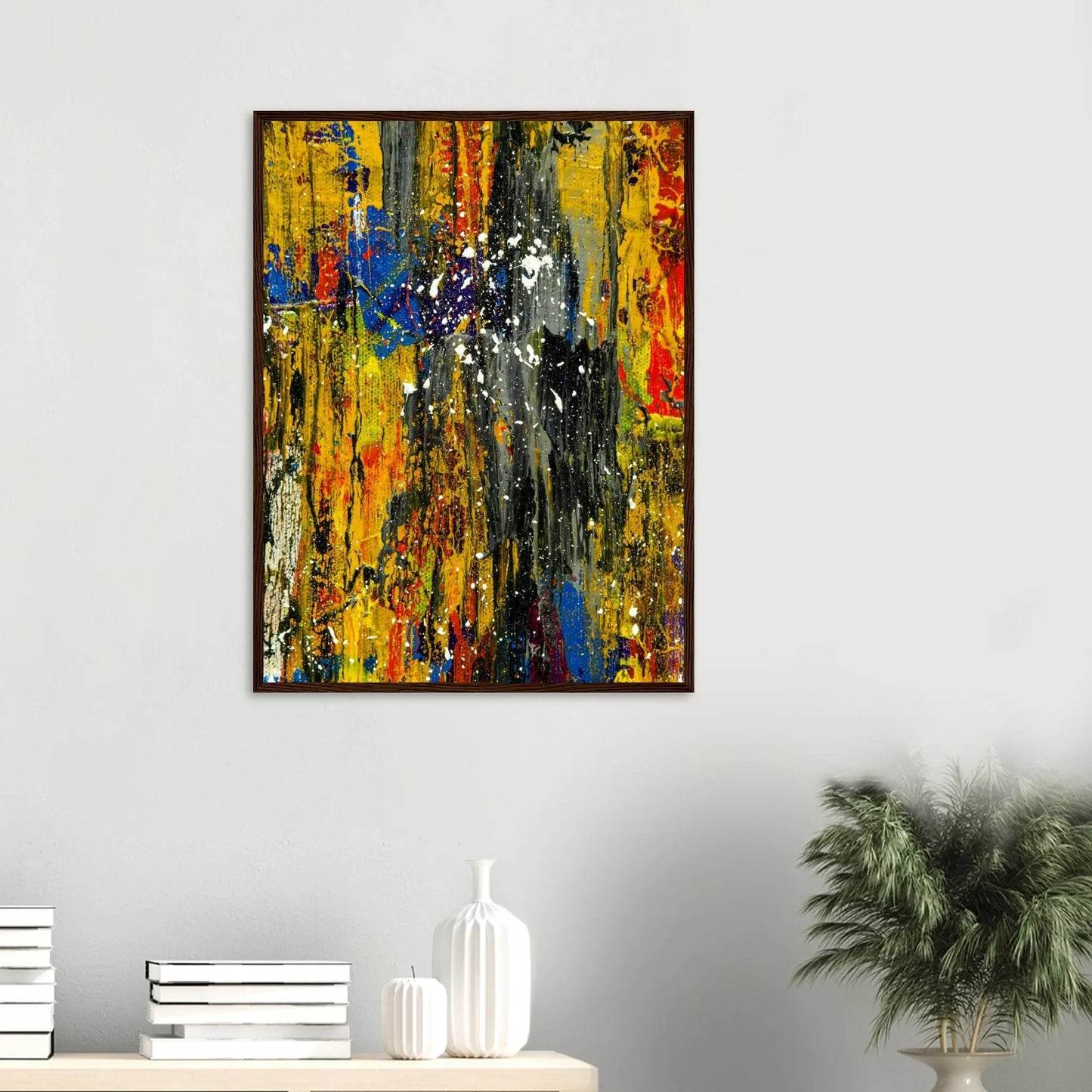 “Premium 🌿Earth-Conscious Pine Wall Art” - Abstract Collections: Texture 1 - Canvas Wiggle