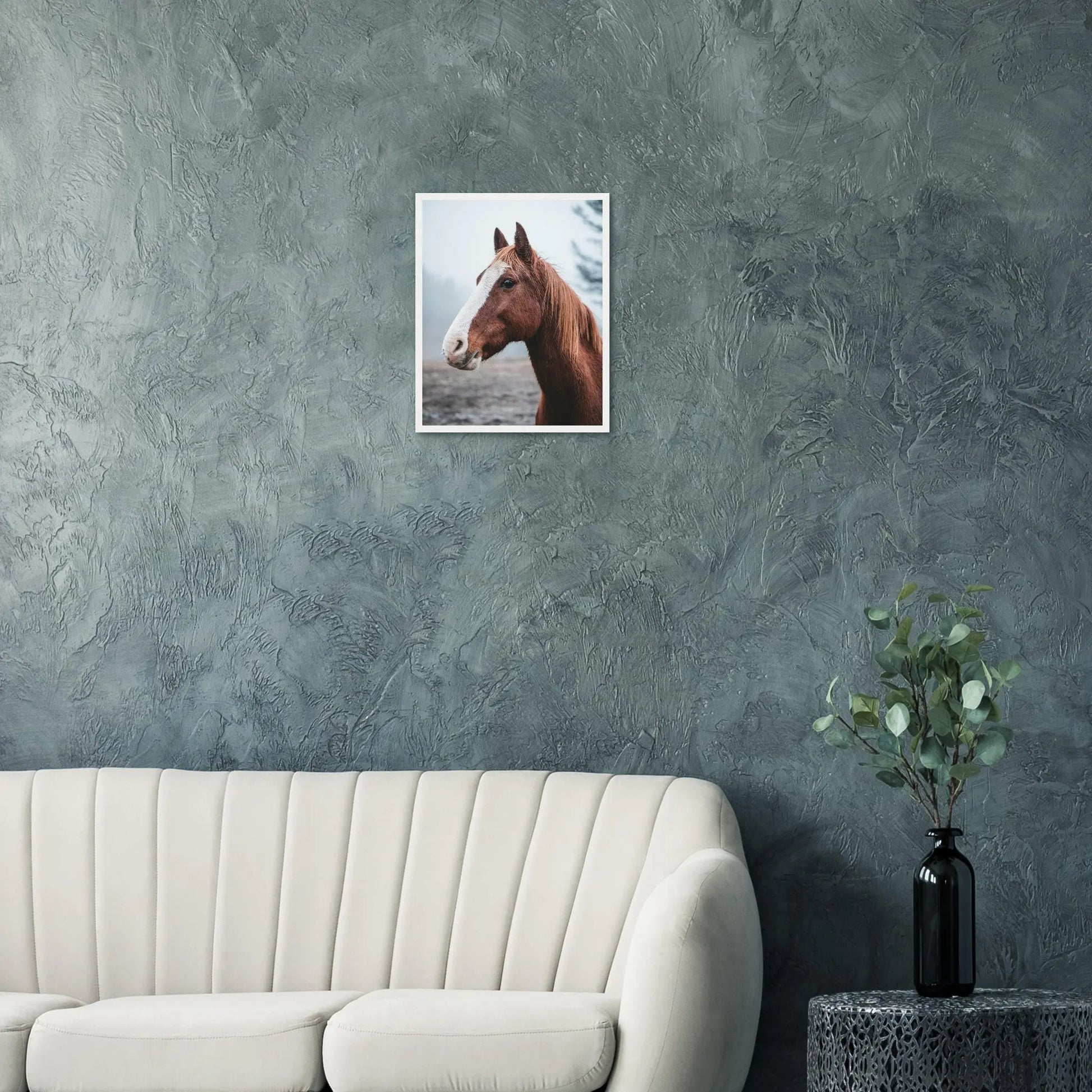 “Premium 🌿Earth-Conscious Pine Wall Art” - Animal Collections: Horse - Canvas Wiggle