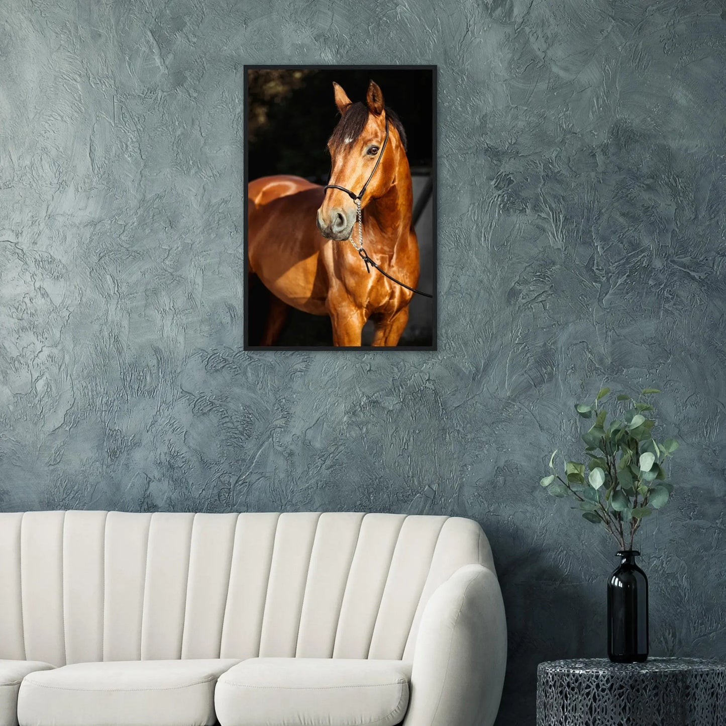 “Premium 🌿Earth-Conscious Pine Wall Art” - Animal Collections: Horse, Germany - Canvas Wiggle