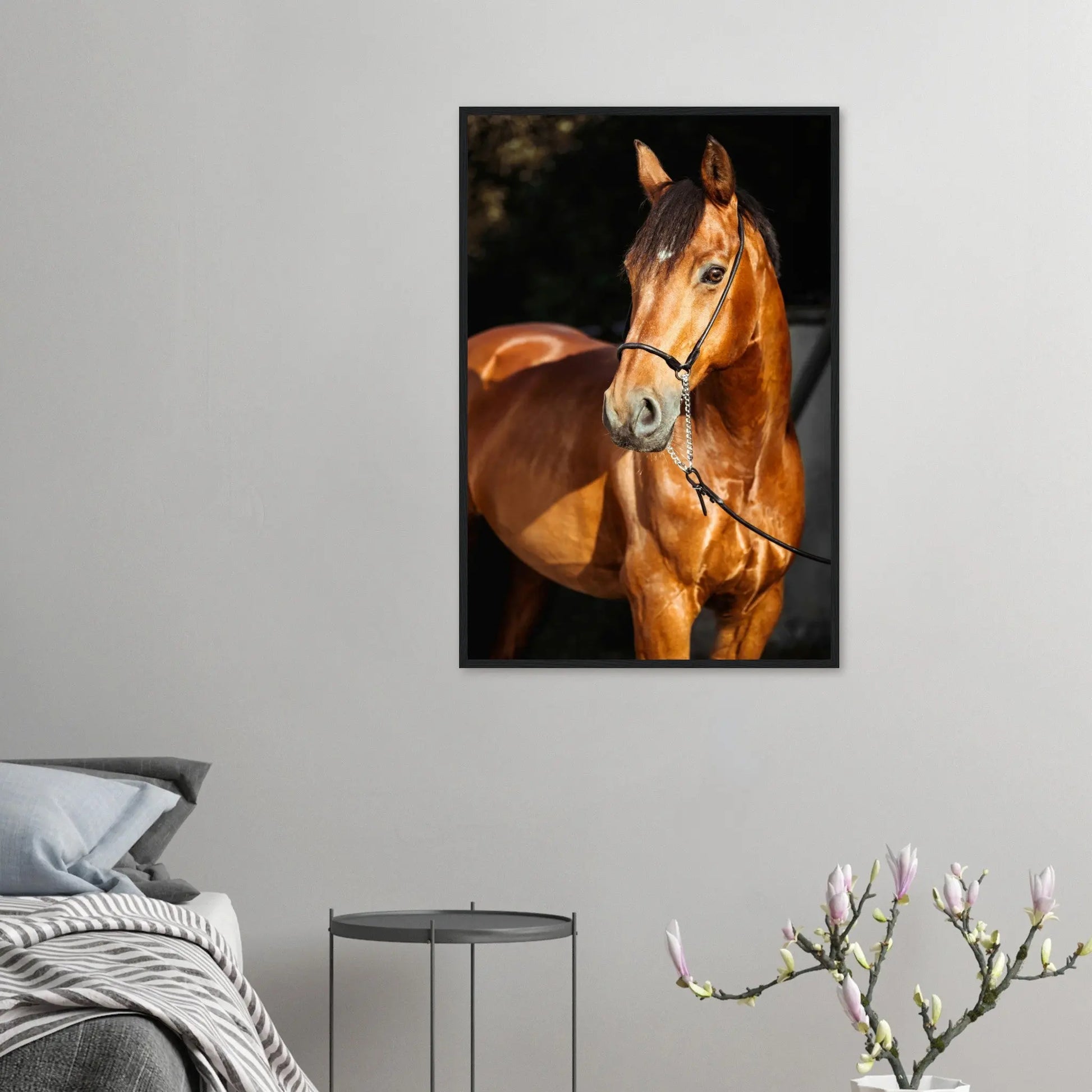 “Premium 🌿Earth-Conscious Pine Wall Art” - Animal Collections: Horse, Germany - Canvas Wiggle