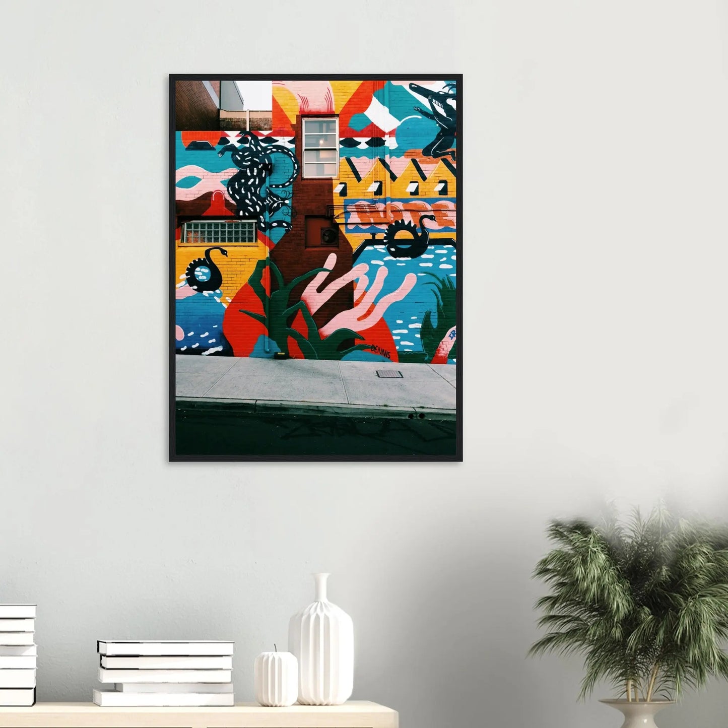 “Premium 🌿Earth-Conscious Pine Wall Art” - Graffiti Collections: Harmony - Canvas Wiggle