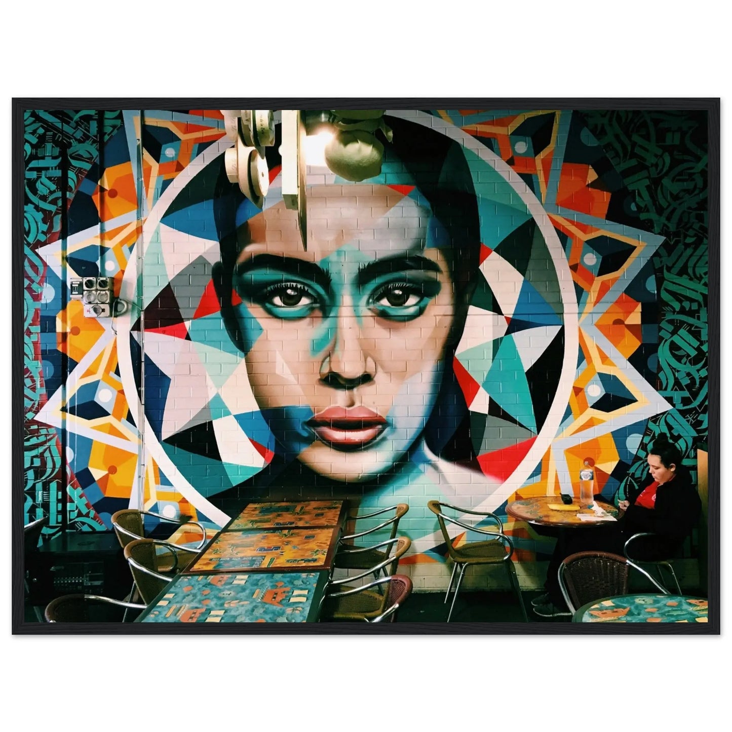 “Premium 🌿Earth-Conscious Pine Wall Art” - Graffiti Collections: SHE - Canvas Wiggle