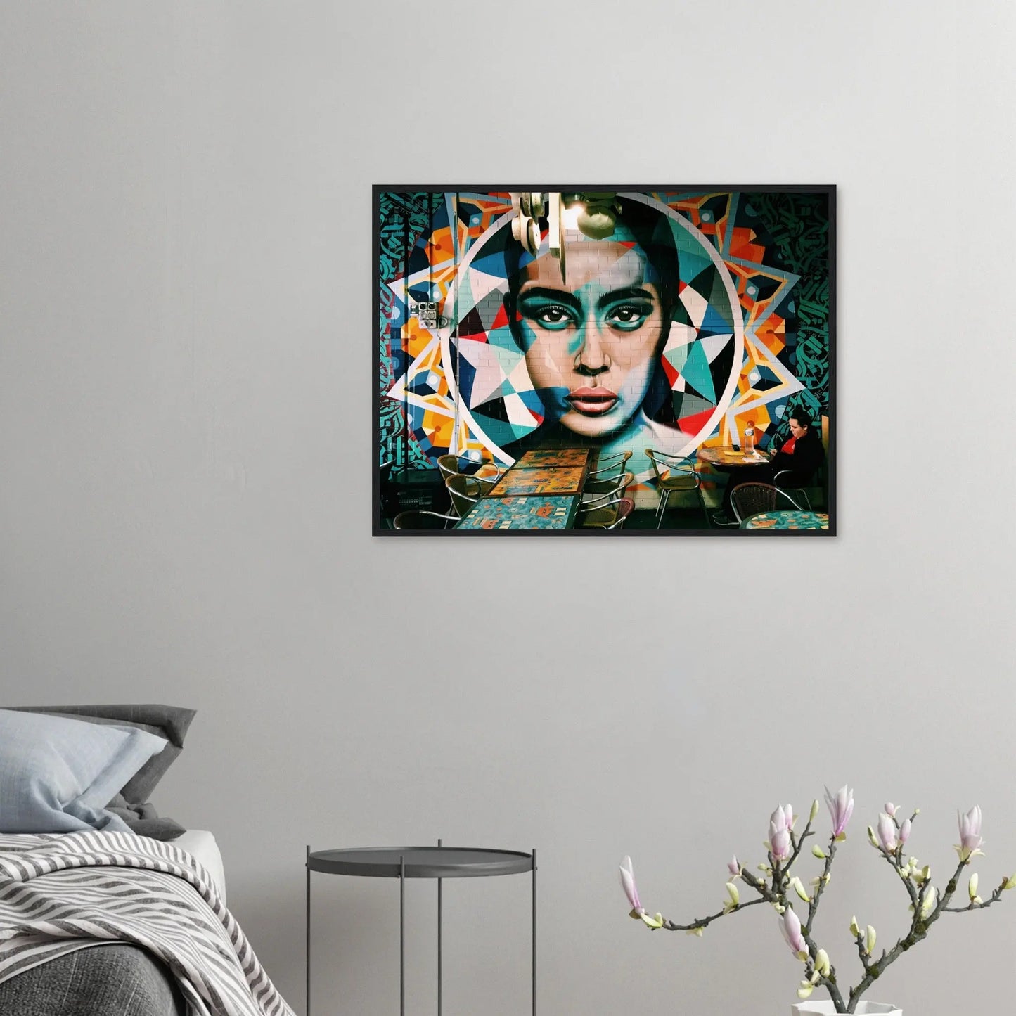 “Premium 🌿Earth-Conscious Pine Wall Art” - Graffiti Collections: SHE - Canvas Wiggle