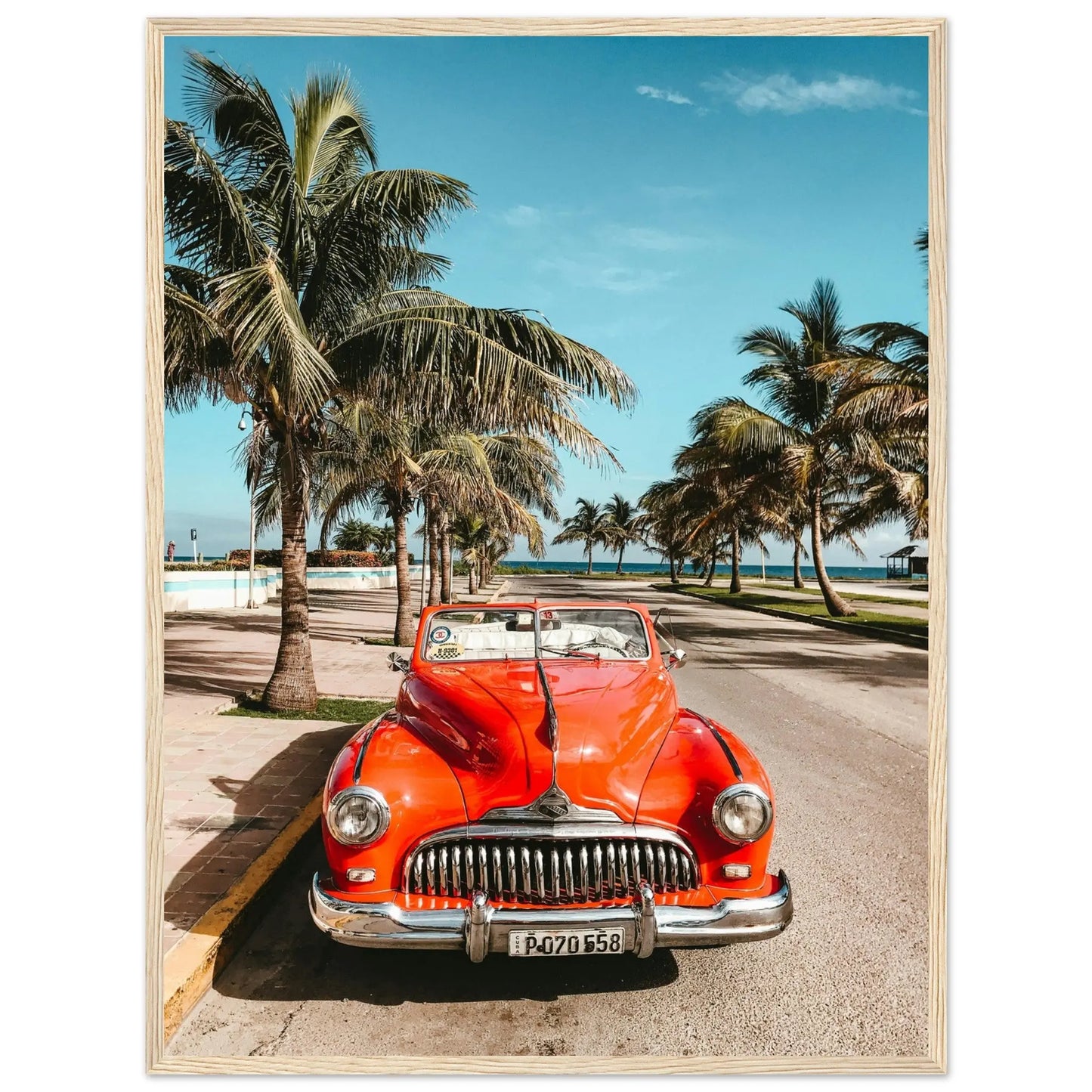 “Premium 🌿Earth-Conscious Pine Wall Art” - Retro Collections: La Habana, Cuba - Canvas Wiggle