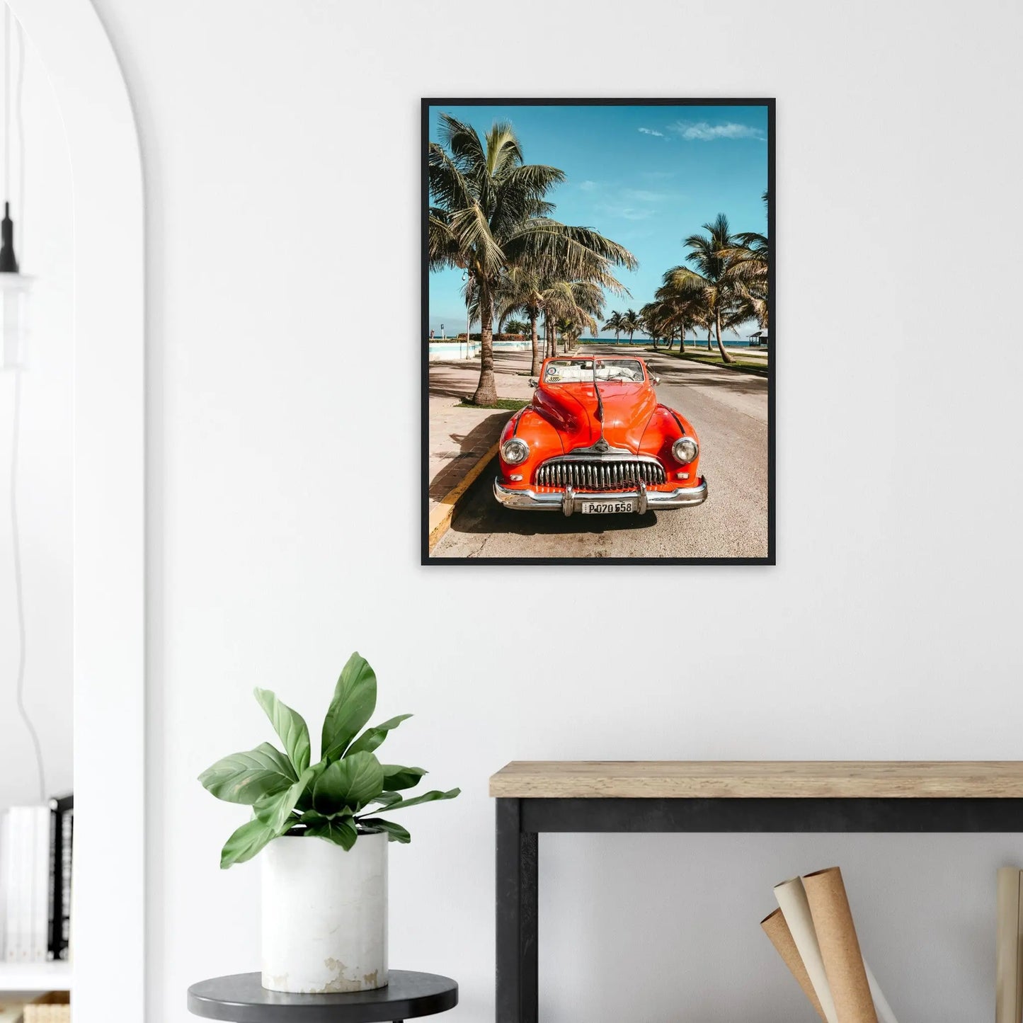 “Premium 🌿Earth-Conscious Pine Wall Art” - Retro Collections: La Habana, Cuba - Canvas Wiggle