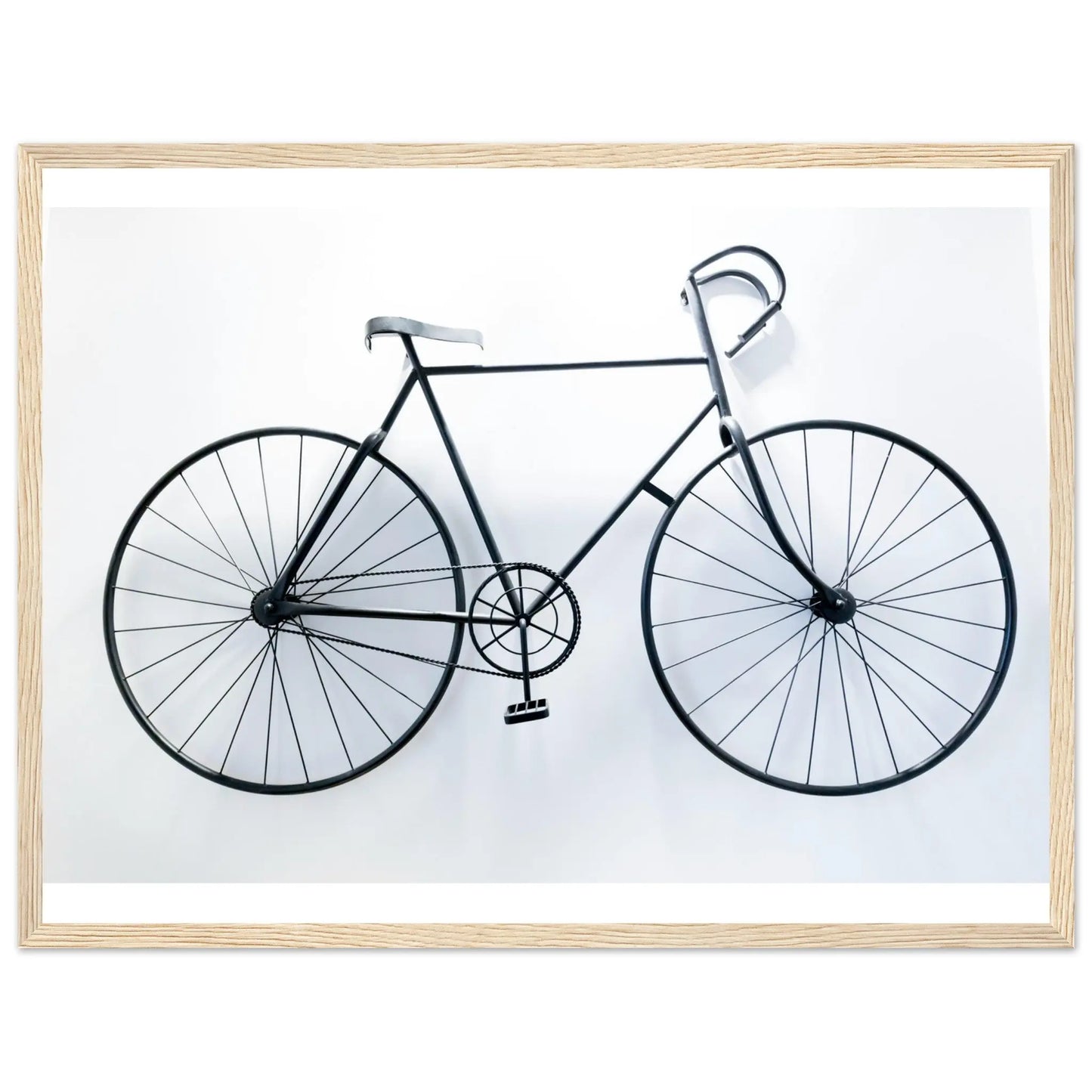 “Premium 🌿Earth-Conscious Pine Wall Art” - Retro Collections: Vintage bike - Canvas Wiggle