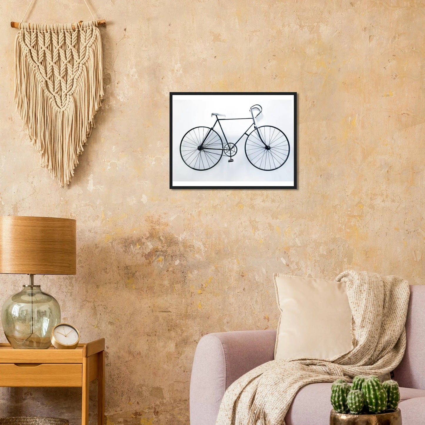 “Premium 🌿Earth-Conscious Pine Wall Art” - Retro Collections: Vintage bike - Canvas Wiggle