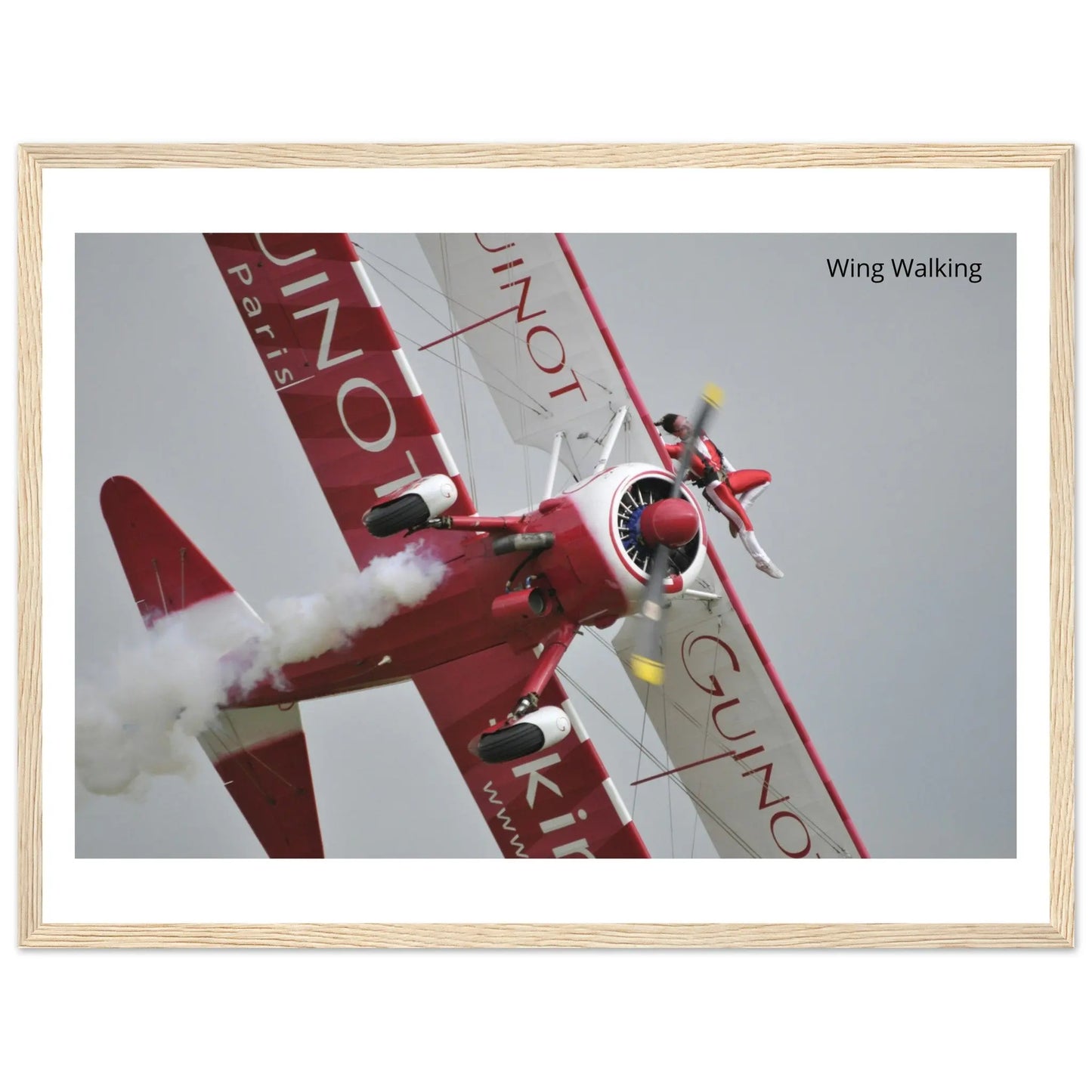 “Premium 🌿Earth-Conscious Pine Wall Art” - Retro Collections: Wing Walking - Canvas Wiggle