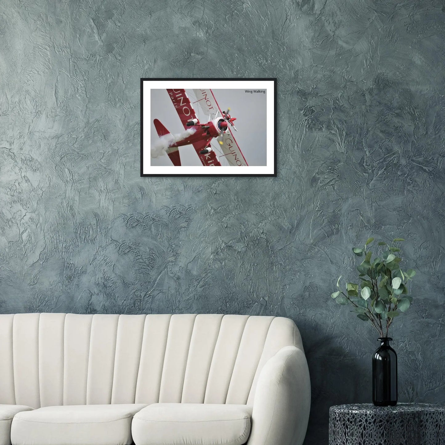 “Premium 🌿Earth-Conscious Pine Wall Art” - Retro Collections: Wing Walking - Canvas Wiggle