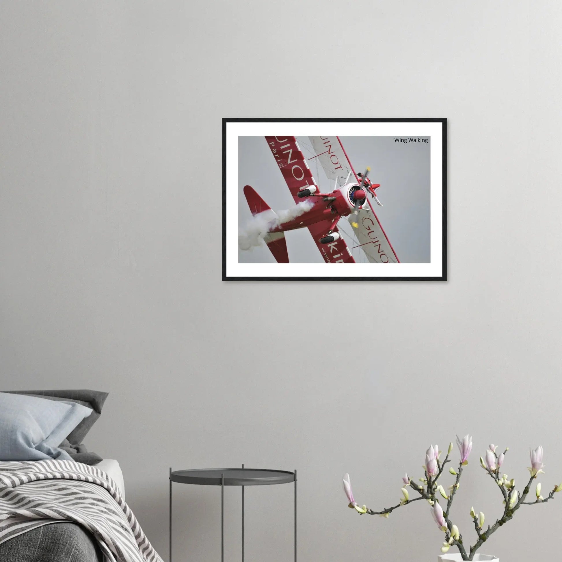 “Premium 🌿Earth-Conscious Pine Wall Art” - Retro Collections: Wing Walking - Canvas Wiggle