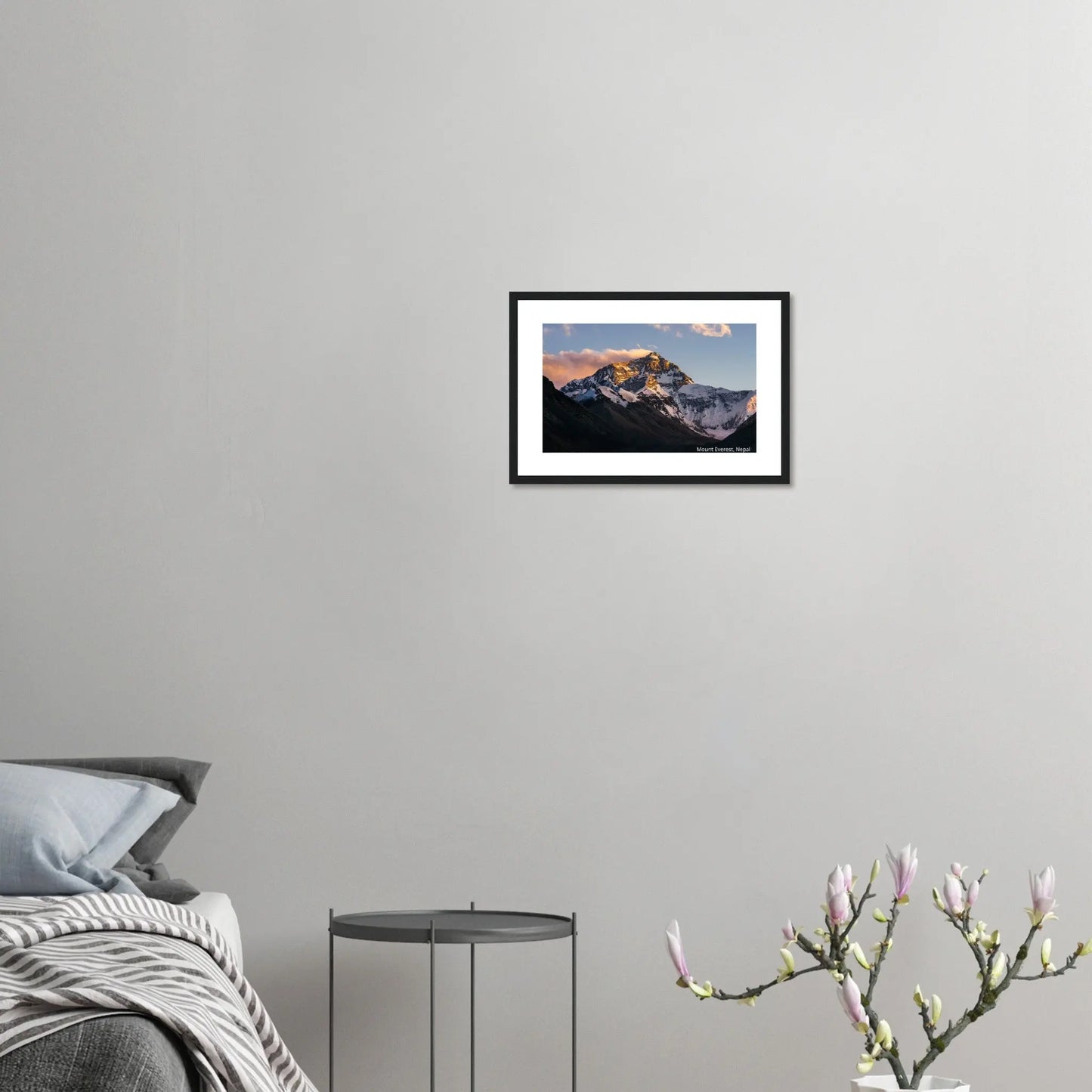 “Premium 🌿Earth-Conscious Pine Wall Art” - Untamed Nature Collections: Mt. Everest, Nepal - Canvas Wiggle